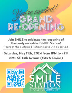 Grand Reopening - SMILE Station